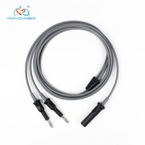 Quality 2 Pin Plug Silicone Surgical Consumables Bipolar Cable Reusable wholesale