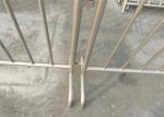 standard Crowd Control Barriers Cross Base
