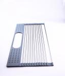 Foldable SGS 280mm 385mm Over The Sink Roll Up Dish Drying Rack