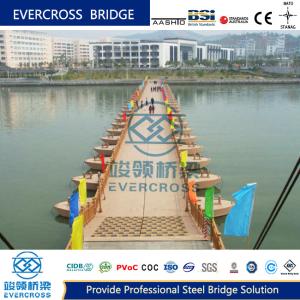 Quality Heavy Loading Capacity Steel Bridge Floating Pontoon Bridge Economic wholesale