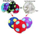 Sports Toy Colorful Fabric Ball Inflatable Pvc Toy Ball Football