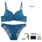 New Fashion Factory Export Soft Lace Molded Underwear Sets with Bowknot