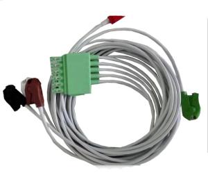 Quality Reliable Drager Medical Device Accessory 5 Lead Cable Ecg Clip End AHA MS16546 wholesale