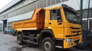Quality HOWO 4x2 266 / 290hp 6 Wheeler Heavy Duty Mining Dump Truck U - Cargo Body wholesale