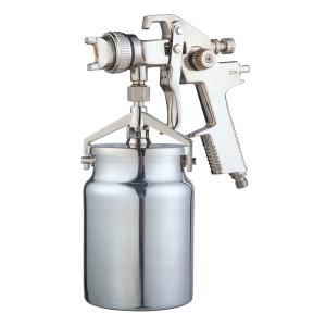 Quality PRO HVLP Air Suction Feed Car Vehicle Paint Spray Gun 1.7mm Nozzle 1000cc Pot Environmental Type wholesale