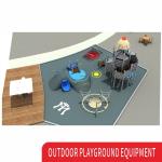 Kindergarten Playground Equipment Swing Playground Outdoor Adults Parts