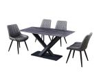 Marble Stone Slab Fashionable Slate Dining Table
