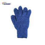 15x25cm Soft Fluffy Microfiber Finger Flove Colorful Car Washing Mitt Glove