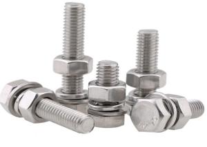 Quality Hot Selling 316 316L With Washer And Nut Stud Stainless Steel Bolts wholesale