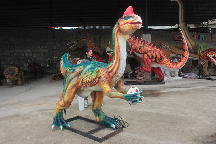 Robotic Electric Realistic Animatronic Dinosaur For Shopping Mall