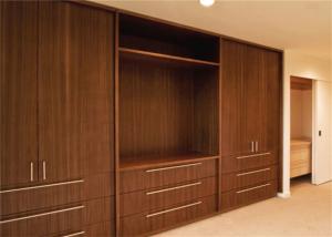 China PRIMA Home Laminated Walk In Closet Wardrobe With Swing Door And Jewelry Box on sale