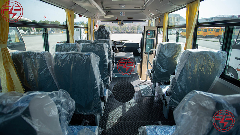 Small Bus with Diesel Fuel Type Luxury Coach Tour Bus 10-19 Seats Electric Mini Bus