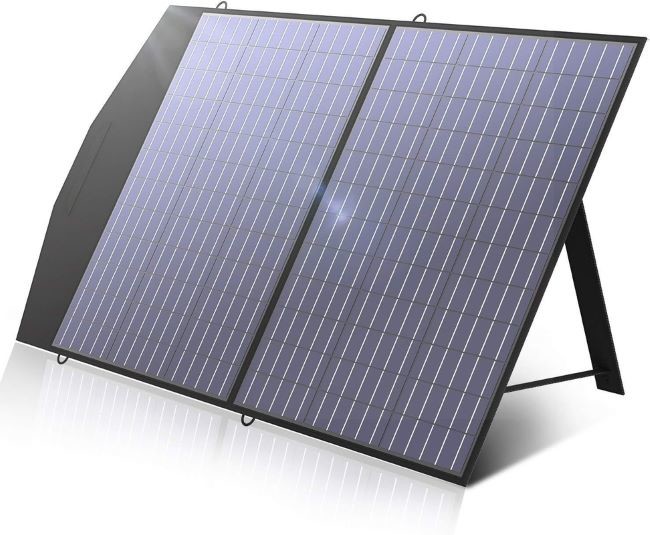 100W Foldable Waterproof Portable Solar Panel Charger IP65 For Travel