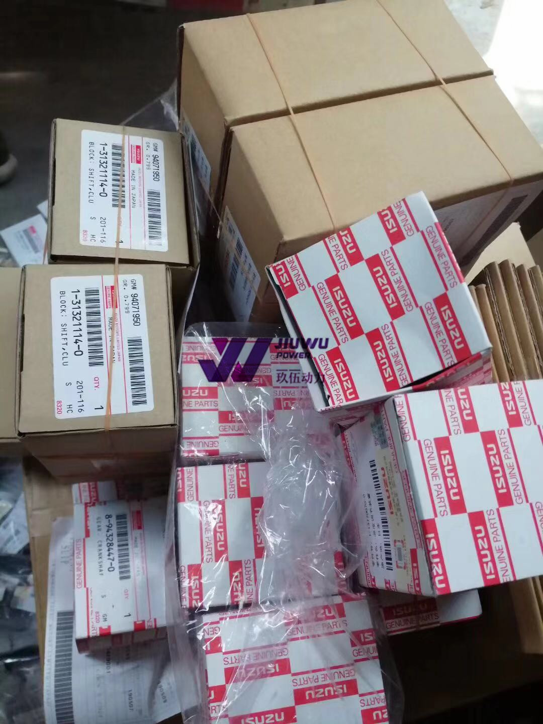 Original Crankshaft Bearing 1-09800257-0 1098002570 For ISUZU CXH50S 6WA1 Truck Jiuwu Power