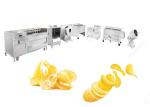 100KG / H Automatic Cassava Chips Making Machine Plant Stainless Steel