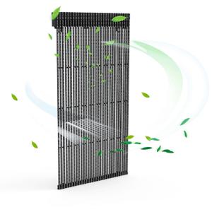 Quality P31.35 LED Glass Screen Grille Mesh Waterproof Large Outdoor LED Screen 4000W/M2 wholesale