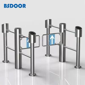 Quality Automatic Outdoor Handicapped AISI 304 Supermarket Swing Gate Bi Directional wholesale