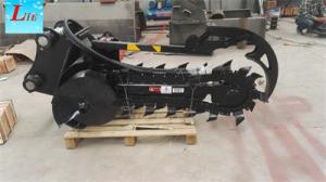 Quality Tractor mounted trencher made in China skid steer mounted trencher skid steer trencher wholesale