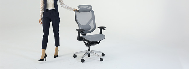 Vida Lumbar Support Chair With Headrest 24 Hours High Back Computer Task Chairs