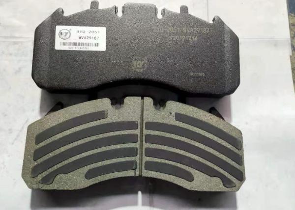 European Truck Brake Pad Wva29187 After Green Test 100% Asbestos Free Formulatio