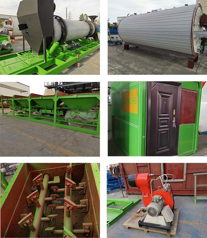 Stationary EAC 60T/H Drum Asphalt Mixing Plant