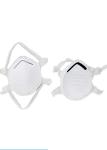 White Latex Free Disposable Medical Mask Hypoallergenic Glassfiber Free