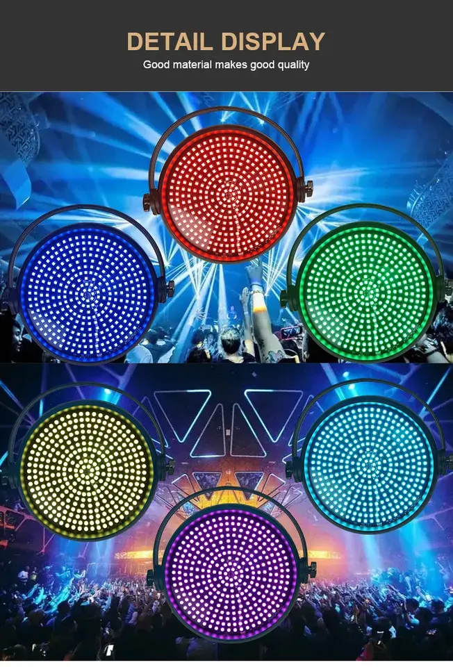 315pcs Led RGB Stage Light DMX Control Aluminium Strobe Light for Stage DJ Club Party