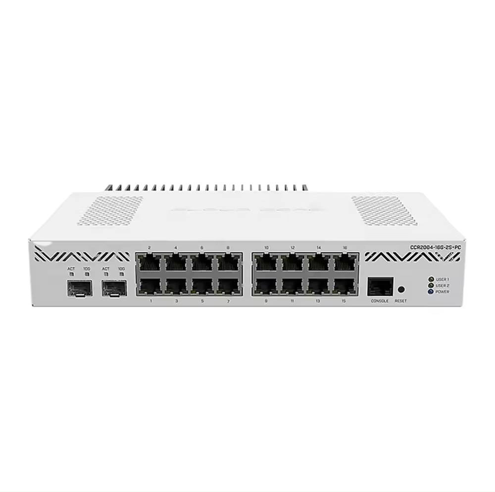 CR2004-16G-2S Router 16 Gigabit Ethernet Ports 2 10G SFP Cages WPA-PSK Encryption and 802.11b Wi-Fi Standard
