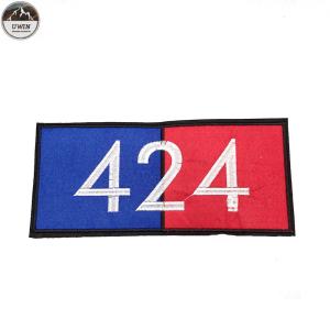 Quality Sew On Custom Logo Patches No Minimum Embroidery 22 * 10CM Size For Clothing wholesale