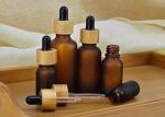 JiaZi Luxury Cosmetic Dropper Bottles 5ml 10ml Perfume Oil With Bamboo Cap