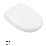 PP Toilet Seat Cover With Soft Closed Plastic Toilet Lid