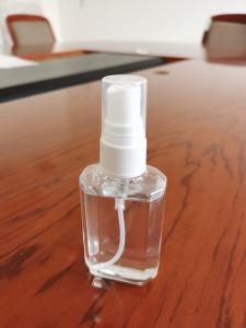 Quality Portable Hand Washing Liquid Alcohol Spray Bottle Octagonal Bottle Flip Pet wholesale