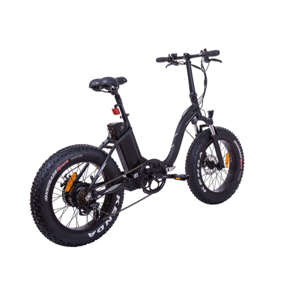 Customized 36v 500w Power Supply 20" Foldable Electric Bike with 7 Speeds and Fat Tyre