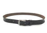 Real Leather Causal Dress Belt For Men With Classic Single Prong Buckle 100
