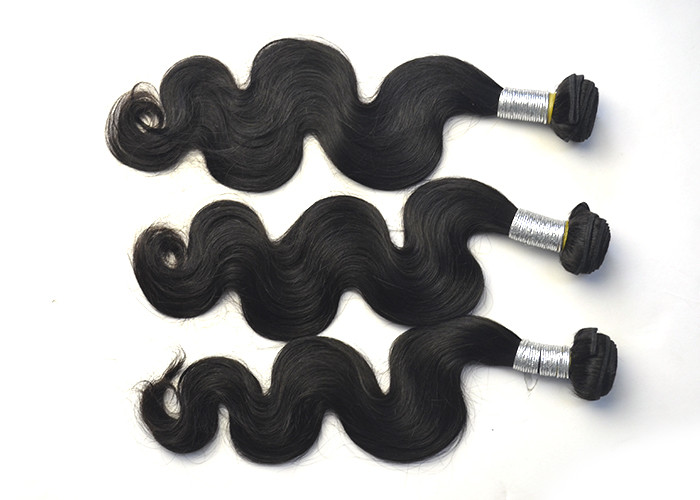 10"-30" Peruvian Virgin Hair Natural Black Color 1b# / Peruvian 100 Human Hair Bundles