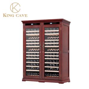 Quality Low Noise Wood Wine Cooler Electric 50 To 80% Humidity Constant Temperature wholesale
