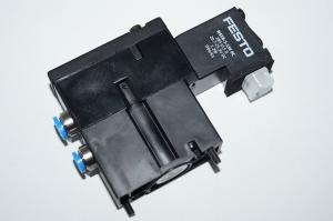 Quality M2.184.1111 4 / 2 Way Festo Valves Printing Machine Parts Black Color MEBH-4/2-QS-4-SA 160240 wholesale