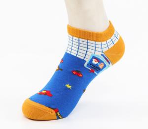 Quality Colorful Ankle Custom Sports Socks Fashion Sport Sock Men's Ankle Socks wholesale
