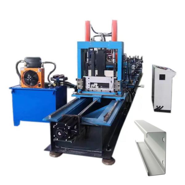 Cheap Adjustment Size 80-300mm C Channel Forming Machine For Steel Structure for sale