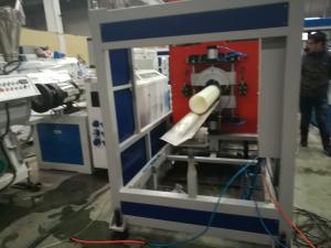 Quality Single Screw Plastic 110mm PE Pipe Extrusion Line wholesale