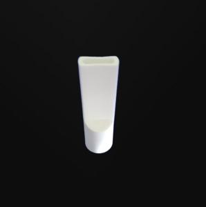 Quality White alumina ceramic flat nozzle parts wholesale