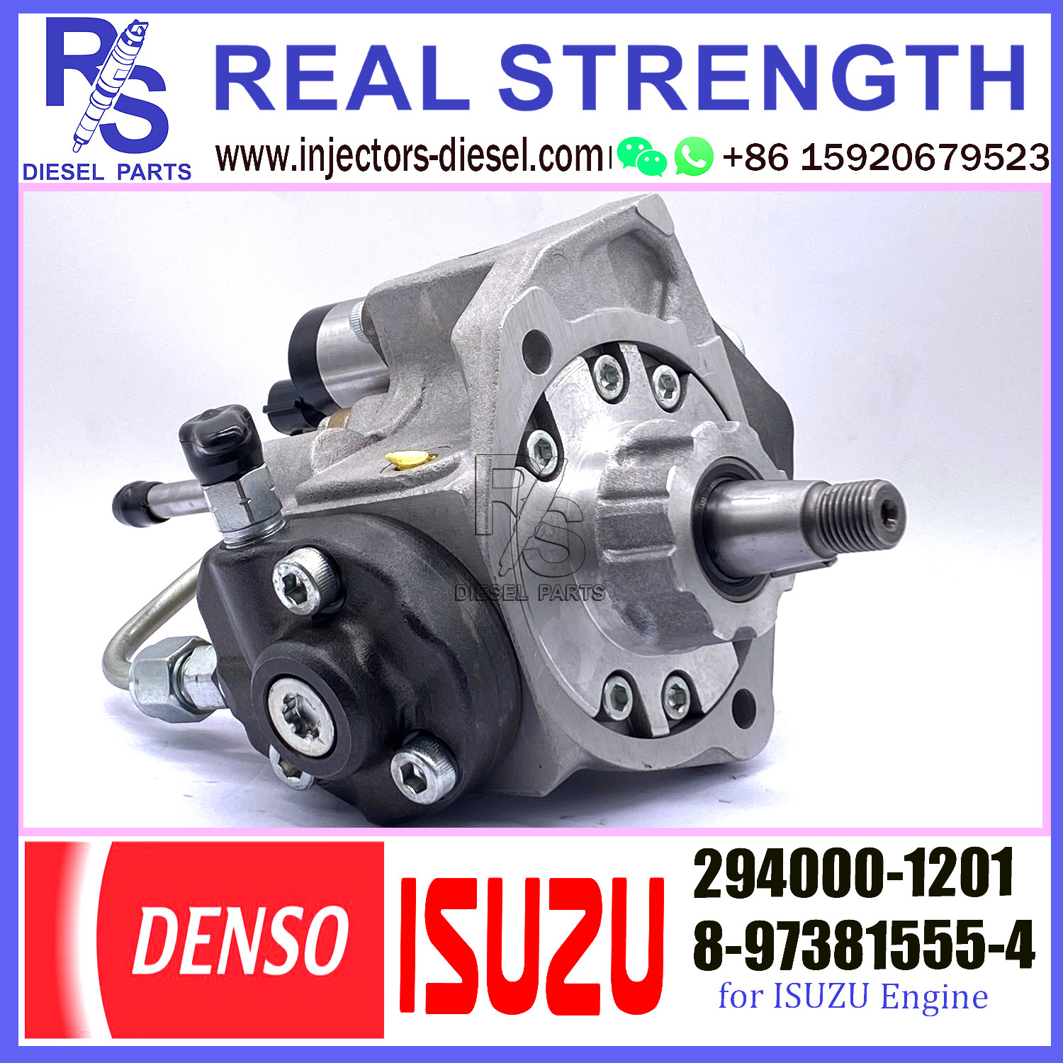 4JJ1 HP3 Diesel Fuel Injection Pump 294000-1201 8-97381555-4 For ISUZU engine DENSO 294000-1201