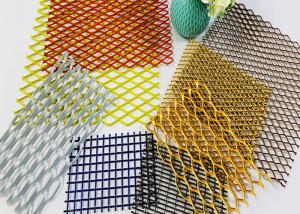 China PVDF 120mm Expanded Metal Wire Mesh Aluminium Diamond Mesh Bunnings on sale