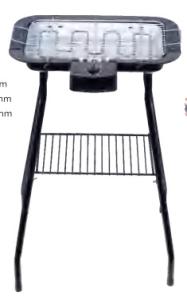 Quality Wearproof 755mm 120 Volt Infrared Smokeless Grill For Indoor BBQ wholesale
