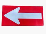 L400*W280*H2.0mm 3M Reflective Film Arrow Board Signs