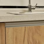 Customized Furniture OEM ODM PVC Modern Wood Kitchen Cabinets