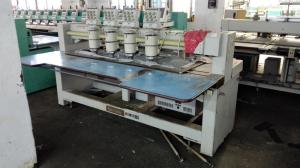 Quality 4 Heads 9 Needles Used Barudan Embroidery Machine 1 Phase 220V 50Hz wholesale