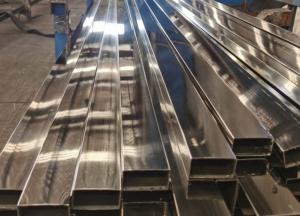 Quality 3/8&quot; 316 Stainless Steel Hollow Square Tube 100mm Diameter 304 Ss Rectangular Pipe wholesale
