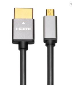 Quality Aluminum Shell 60Hz 1080P 4K Micro Hdmi To Hdmi Cable 1M 1.5M wholesale