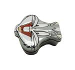 Irregular Shape Biscuit Gift Box , Customized Logo Biscuit Metal Box